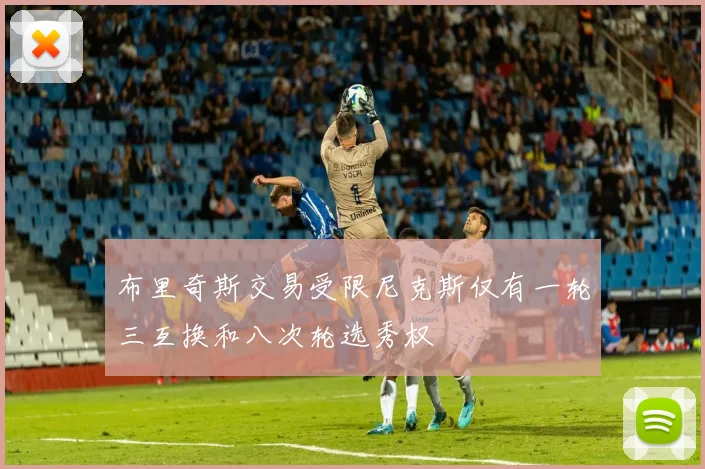 布里奇斯交易受限尼克斯仅有一轮三互换和八次轮选秀权